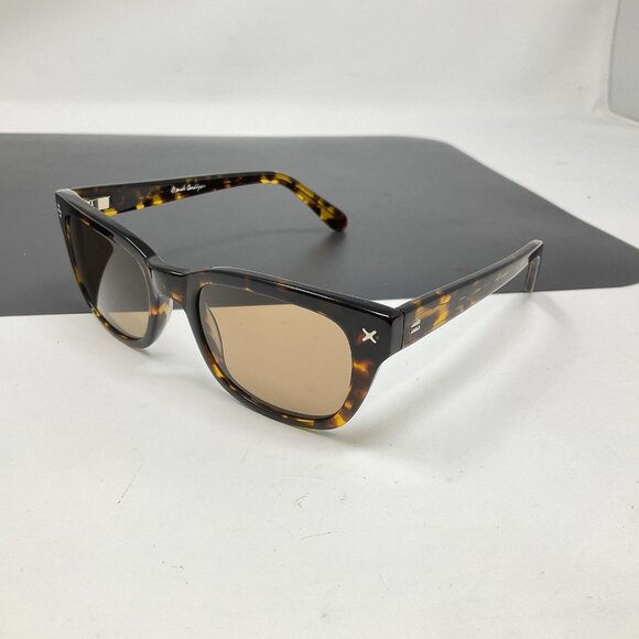 Derek Cardigan 7014S Brown Tortoiseshell Sunglasses 51/20-148 Retro